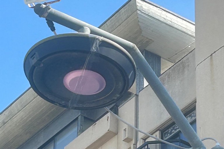 Illuminazione danneggiata